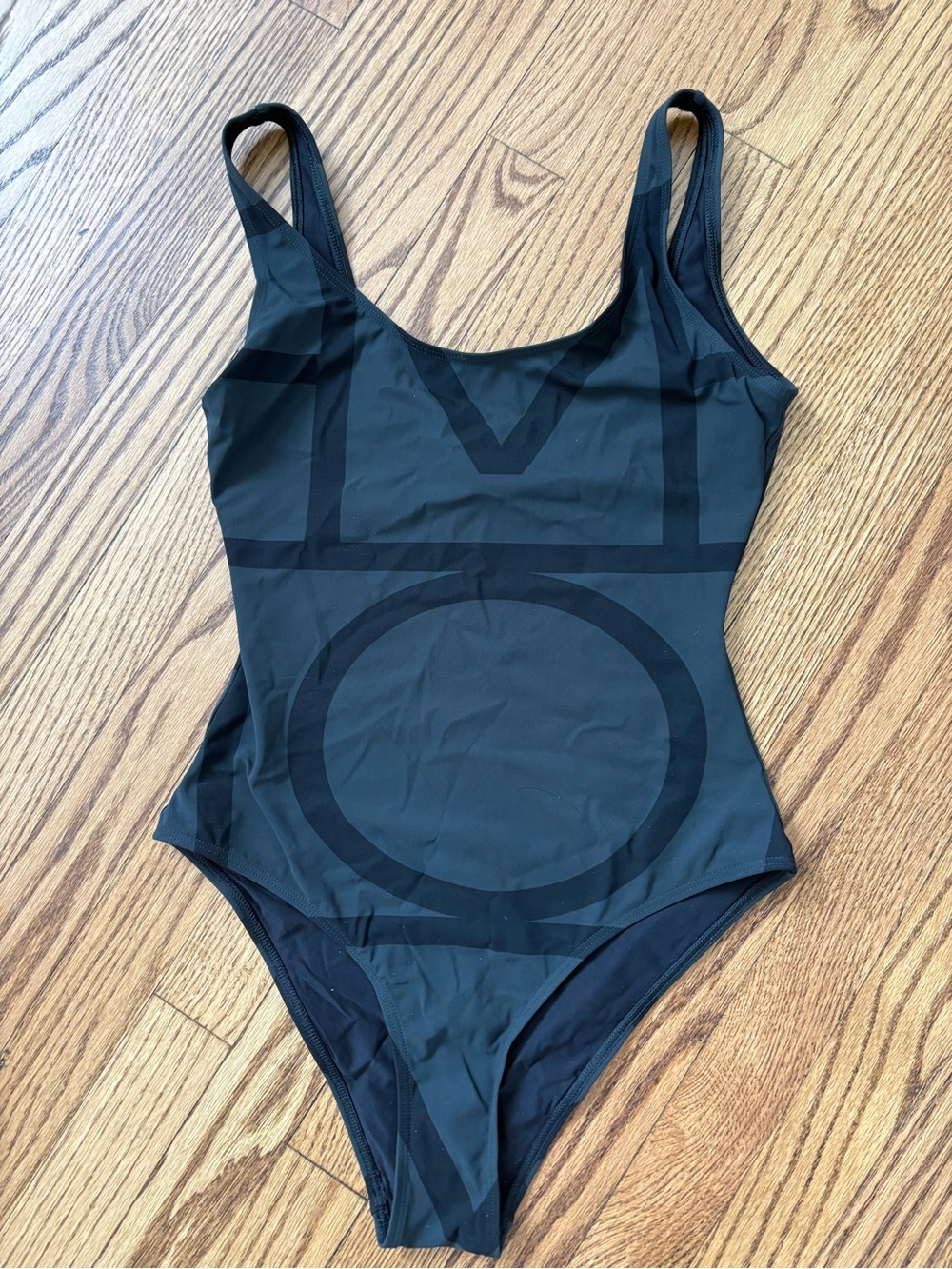 Toteme Positano Monogram One-Piece size M swimsuit